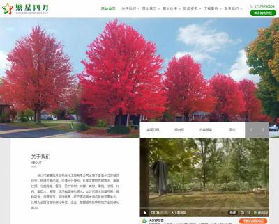 賀徐州市繁星四月園林綠化工程有限公司官網成功上線！